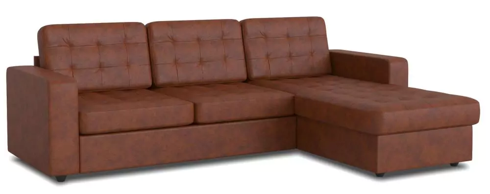 Камелот угловой кожаный диван дизайн 7