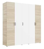 Шкаф Квадро 5-ти ств 2500 Белый 