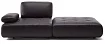Прямой кожаный диван Ризван Сканди, Коричневый