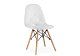 Стул деревянный Kvadro 1 white / wood, Белый