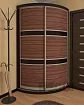 Радиусный шкаф-купе Мебелеф-1