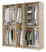 Шкаф Квадро 5-ти ств 2500 Белый 