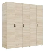 Шкаф Квадро 5-ти ств 2500 Бежевый 
