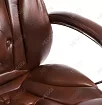 Компьютерное кресло Рич коричневое, Коричневый