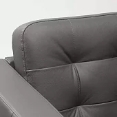 Угловой диван с оттоманкой Морабо Без механизма Серый