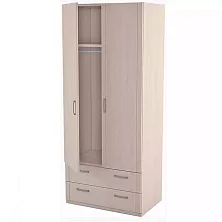 Шкаф для одежды 2-х дверный Люкс 1 Боровичи арт238