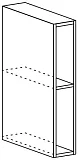 Шкаф верхний открытый ШВБ 150 арт153