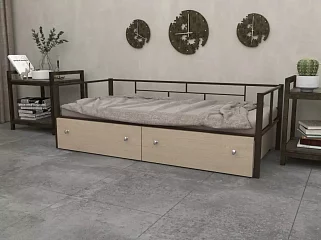 Односпальная кровать Арга (с ящиком) 