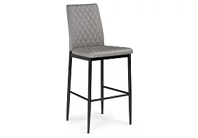 Барный стул Teon gray / chrome