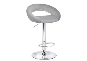 Барный стул Oazis gray fabric / chrome