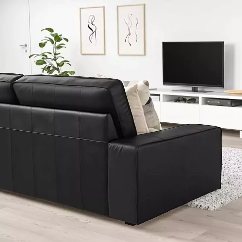Диван 2-местный Кивик, Черный