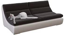 Прямой диван со спальным местом Монреаль Французская раскладушка 