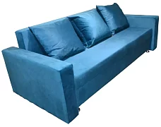 Прямой диван Еврокнижка с подлокотниками дизайн 1 Еврокнижка 