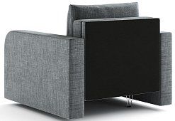 Кресло-кровать Бергамо Еврокнижка Серый 