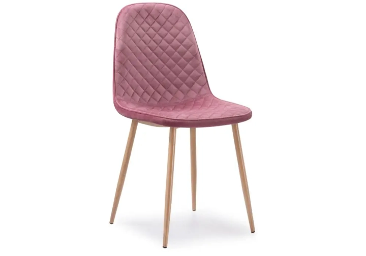 Стул Capri pink / wood, Розовый
