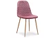 Стул Capri pink / wood, Розовый