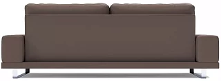 Прямой диван Рипозо (Лофт) экокожа Без механизма Коричневый